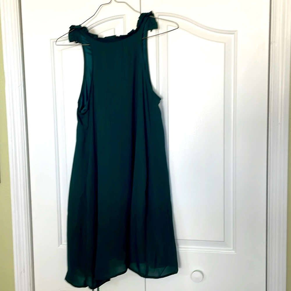 Green Dress from lascana. Worn once. Sleeveless. Flowy